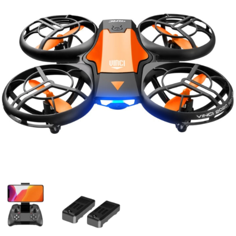 Mini Drone Profissional Com Câmera 4K Wifi Dobrável/VINCI - Geniiumm
